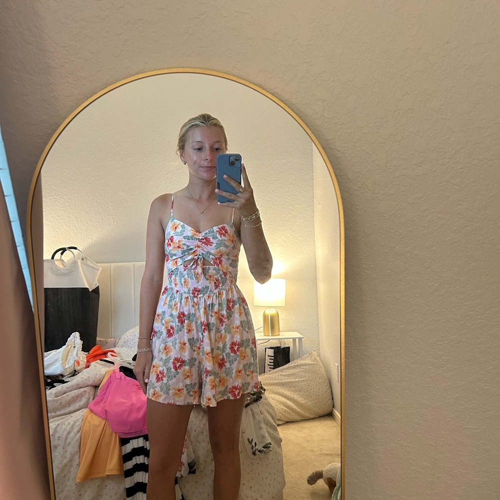 Hollister Floral Romper